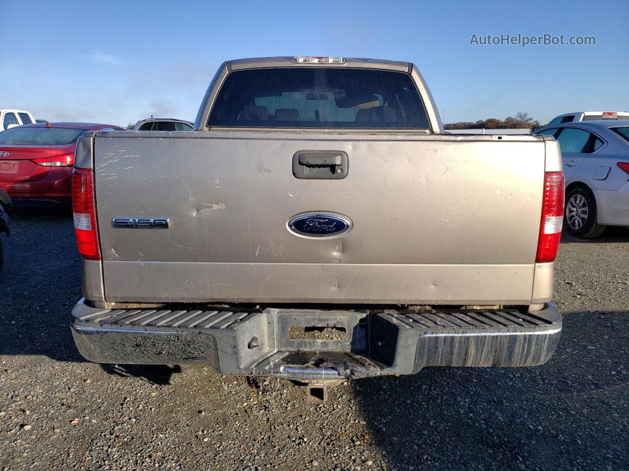 2004 Ford F150 Supercrew Brown vin: 1FTRW12W64KA68018