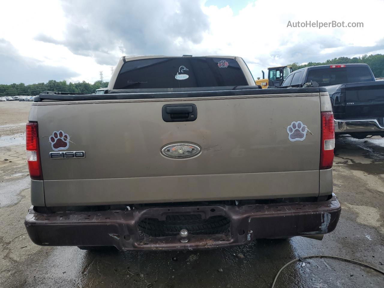 2004 Ford F150 Supercrew Tan vin: 1FTRW12W84KB48601