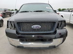 2005 Ford F150 Supercrew Black vin: 1FTRW12W85KB82037