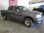 2005 Ford F150 Supercrew Gray vin: 1FTRW12W95FA25593