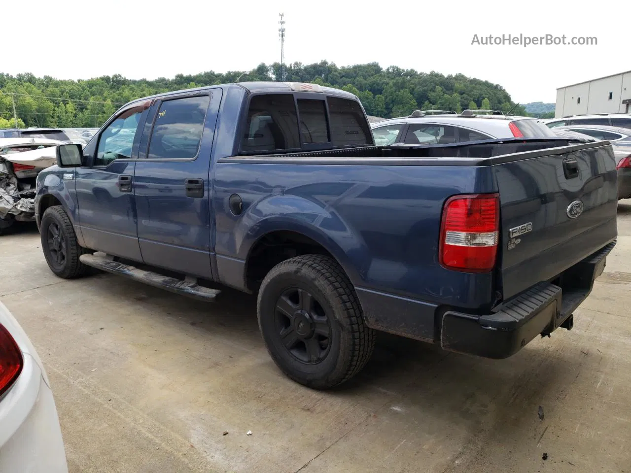 2004 Ford F150 Supercrew Blue vin: 1FTRW12WX4KC72417