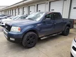 2004 Ford F150 Supercrew Blue vin: 1FTRW12WX4KC72417