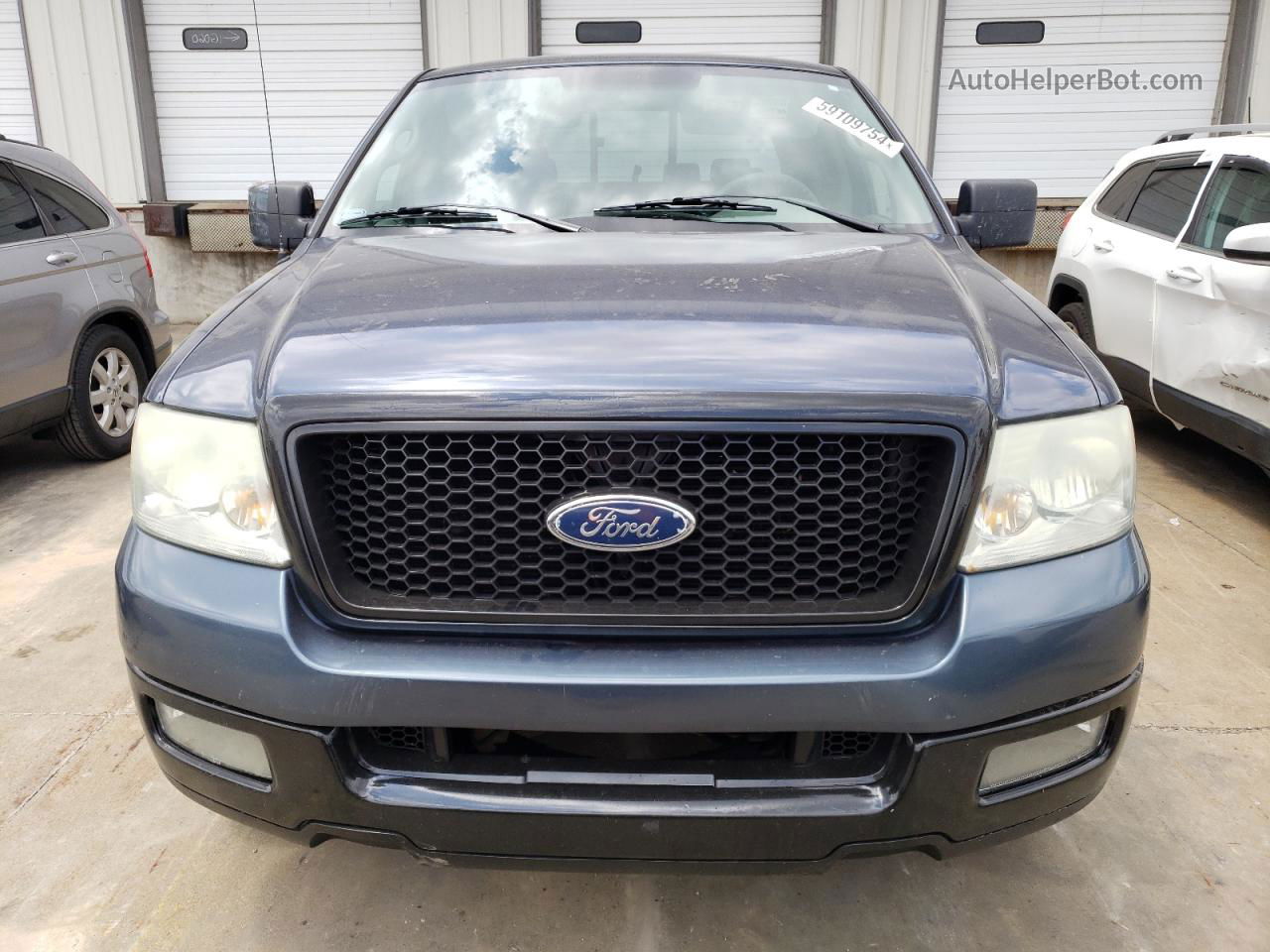 2004 Ford F150 Supercrew Blue vin: 1FTRW12WX4KC72417