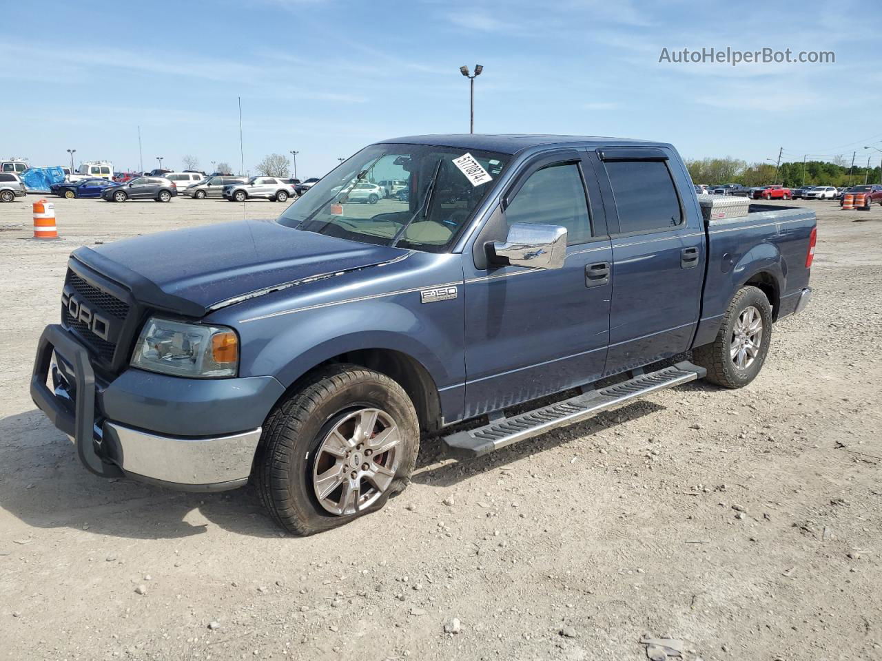 2004 Ford F150 Supercrew Charcoal vin: 1FTRW12WX4KC80307