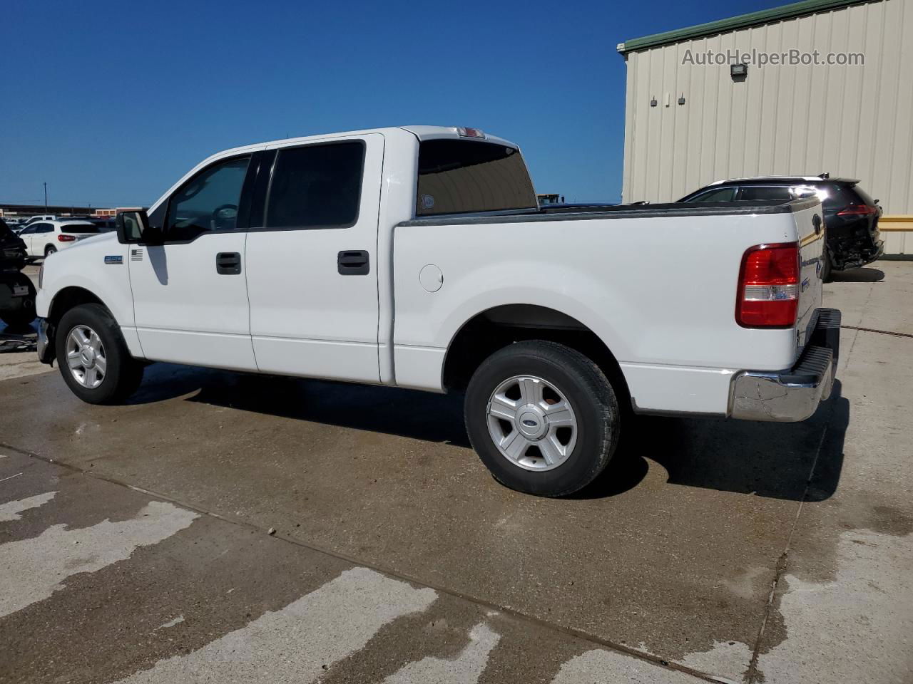 2004 Ford F150 Supercrew White vin: 1FTRW12WX4KD06808