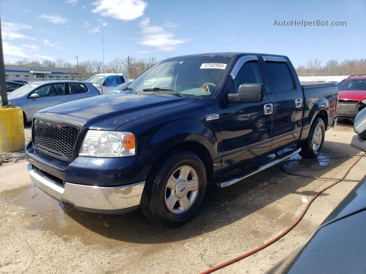 2004 Ford F150 Supercrew Black vin: 1FTRW12WX4KD35080