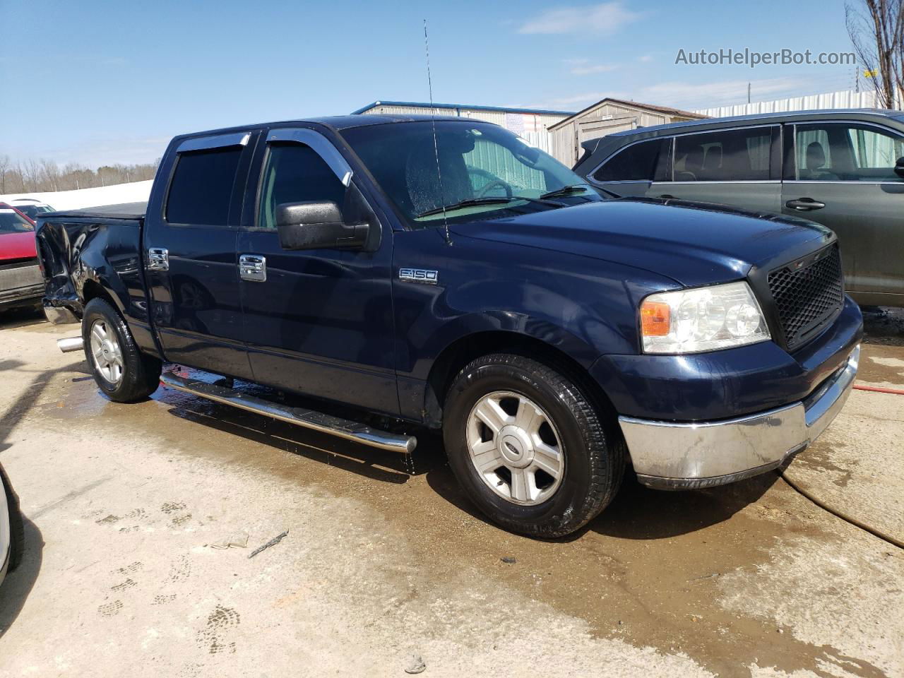 2004 Ford F150 Supercrew Black vin: 1FTRW12WX4KD35080