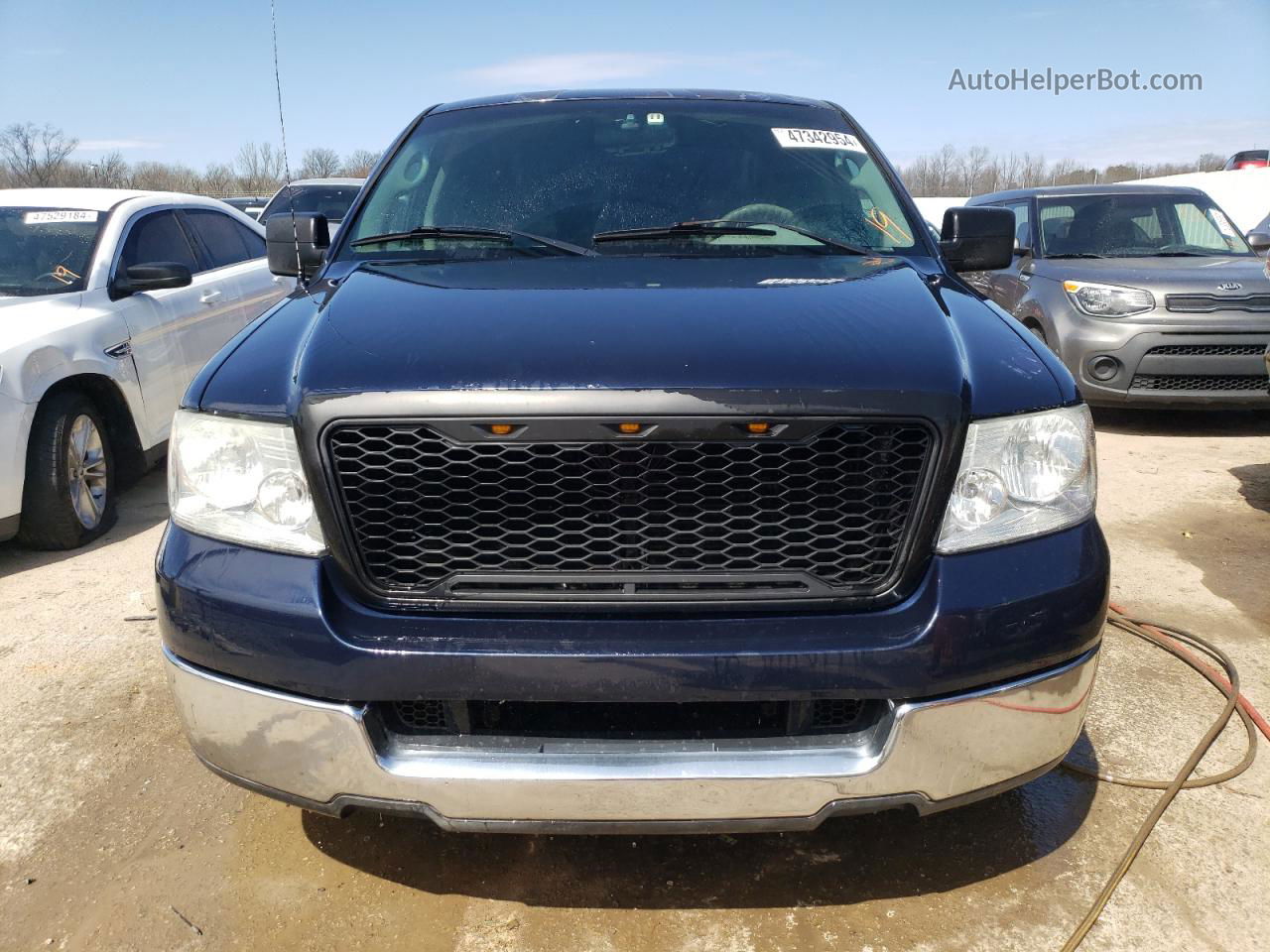 2004 Ford F150 Supercrew Black vin: 1FTRW12WX4KD35080