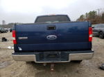 2004 Ford F150 Supercrew Blue vin: 1FTRW14W44KC89775