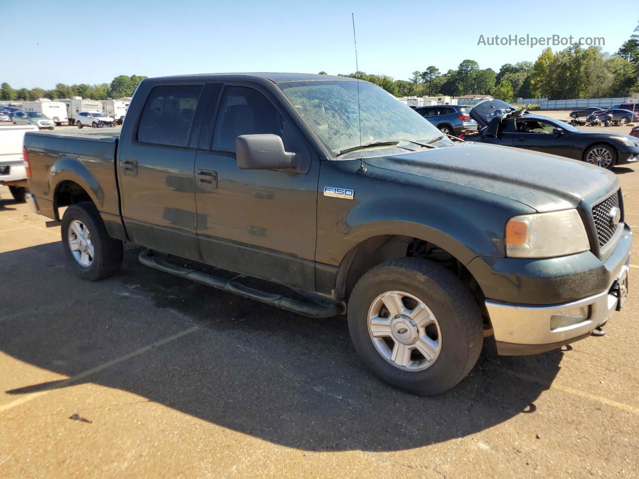 2004 Ford F150 Supercrew Charcoal vin: 1FTRW14W84KC79153