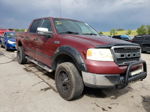 2005 Ford F150 Supercrew Burgundy vin: 1FTRW14W85FA49722