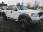 2005 Ford F150 Supercrew Белый vin: 1FTRW14WX5KB54673