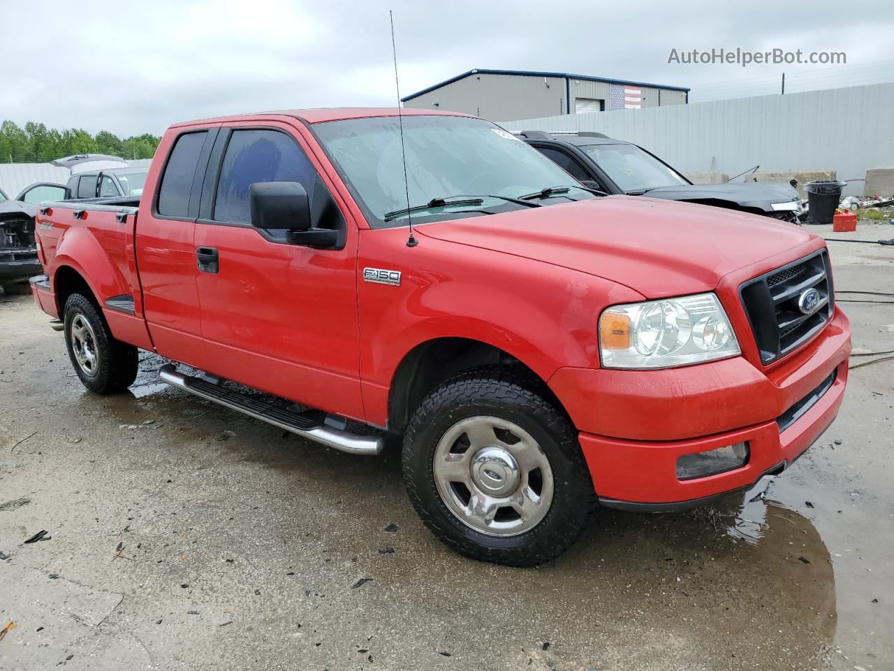 2005 Ford F150  Red vin: 1FTRX02W45KB47969