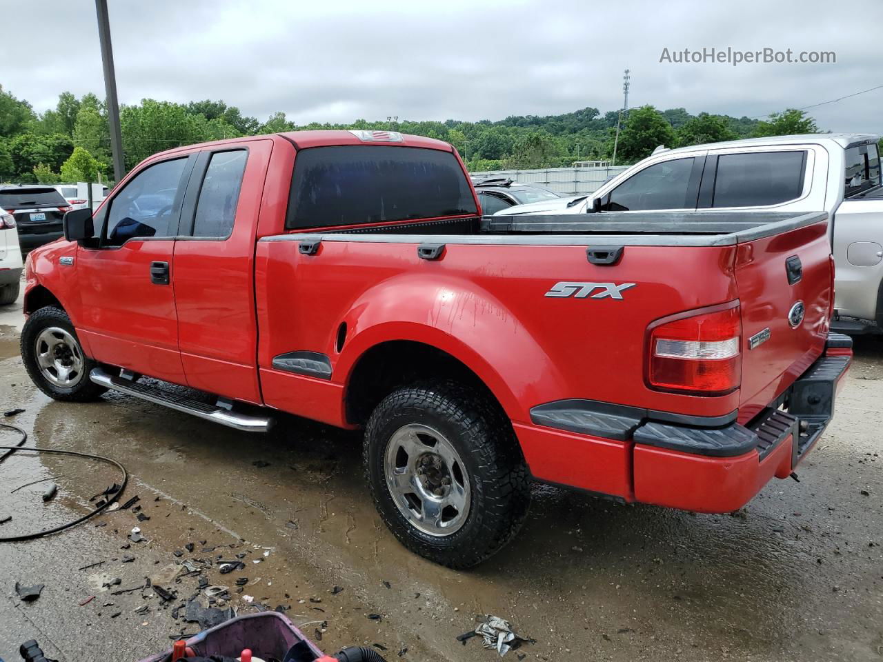 2005 Ford F150  Red vin: 1FTRX02W45KB47969