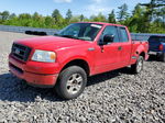 2005 Ford F150 Красный vin: 1FTRX04W25KC98581