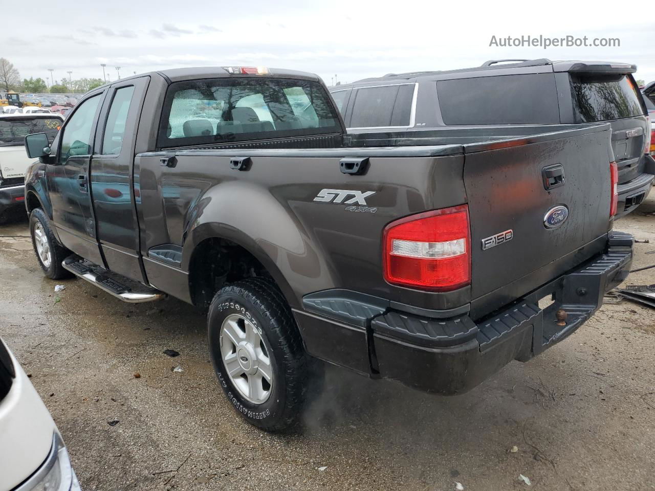 2005 Ford F150  Коричневый vin: 1FTRX04W45KC32971