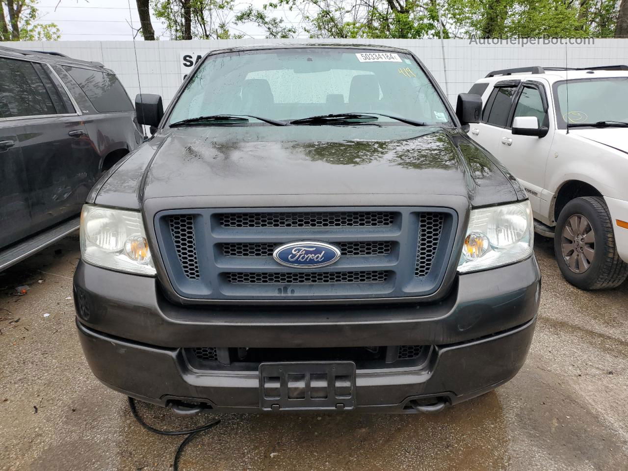 2005 Ford F150  Brown vin: 1FTRX04W45KC32971