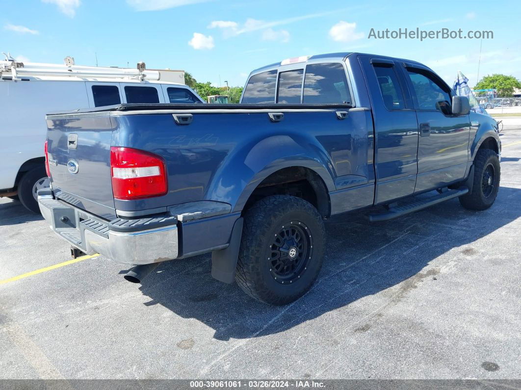 2004 Ford F-150 Stx/xlt Blue vin: 1FTRX04W54KD40918