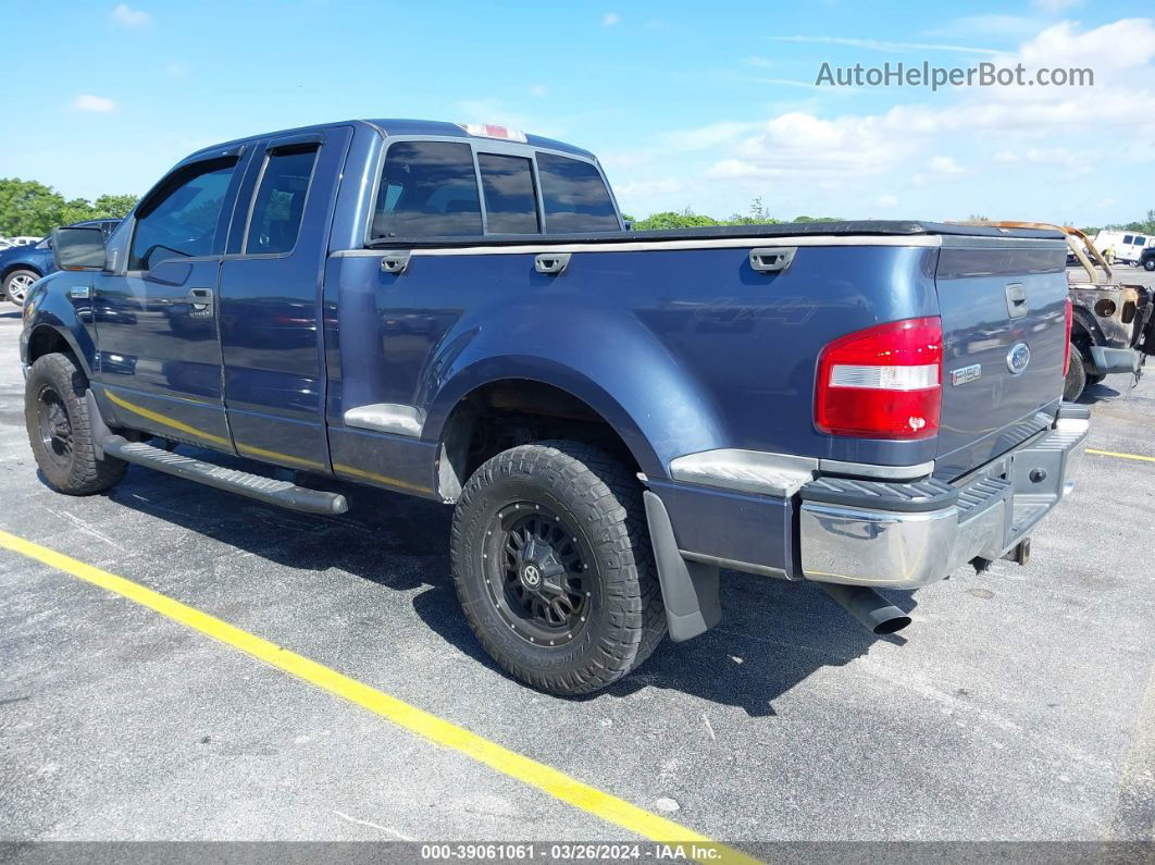 2004 Ford F-150 Stx/xlt Blue vin: 1FTRX04W54KD40918