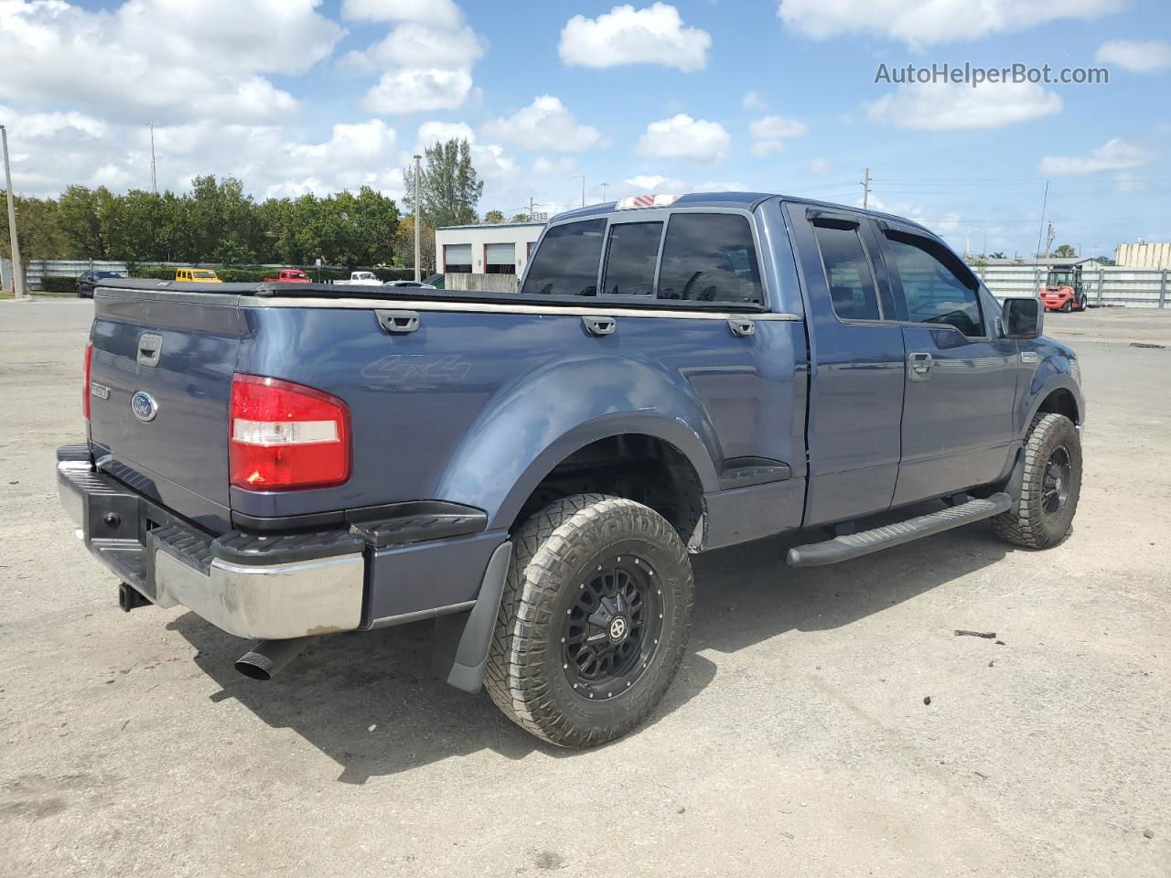 2004 Ford F150  Blue vin: 1FTRX04W54KD40918