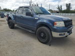 2004 Ford F150  Blue vin: 1FTRX04W54KD40918