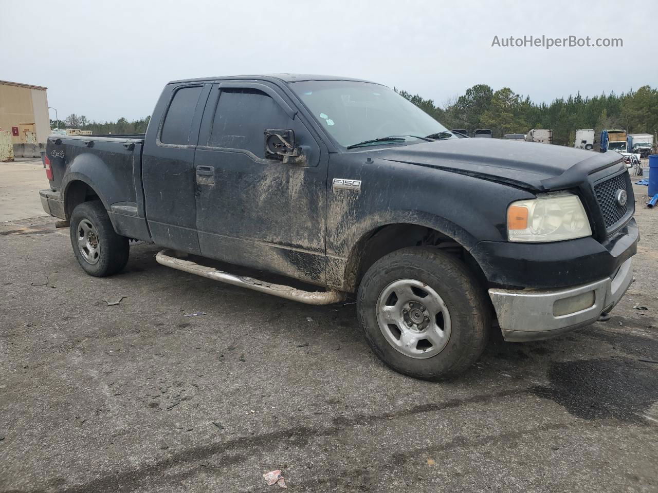 2005 Ford F150  Black vin: 1FTRX04W85KB64755