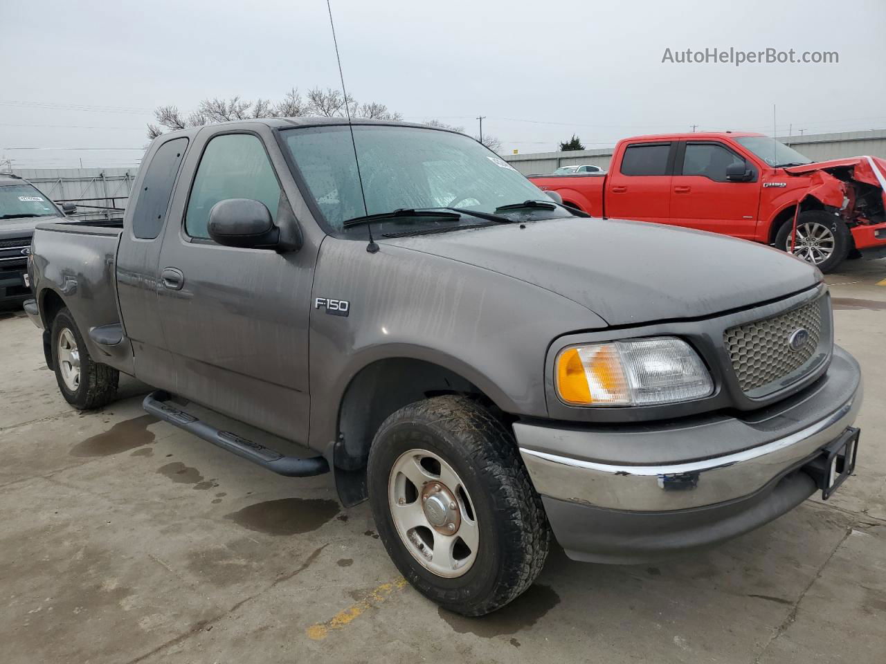 2003 Ford F150  Серый vin: 1FTRX07263KB17312