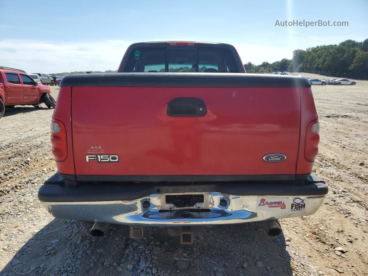 2001 Ford F150  Red vin: 1FTRX07L71KF39739