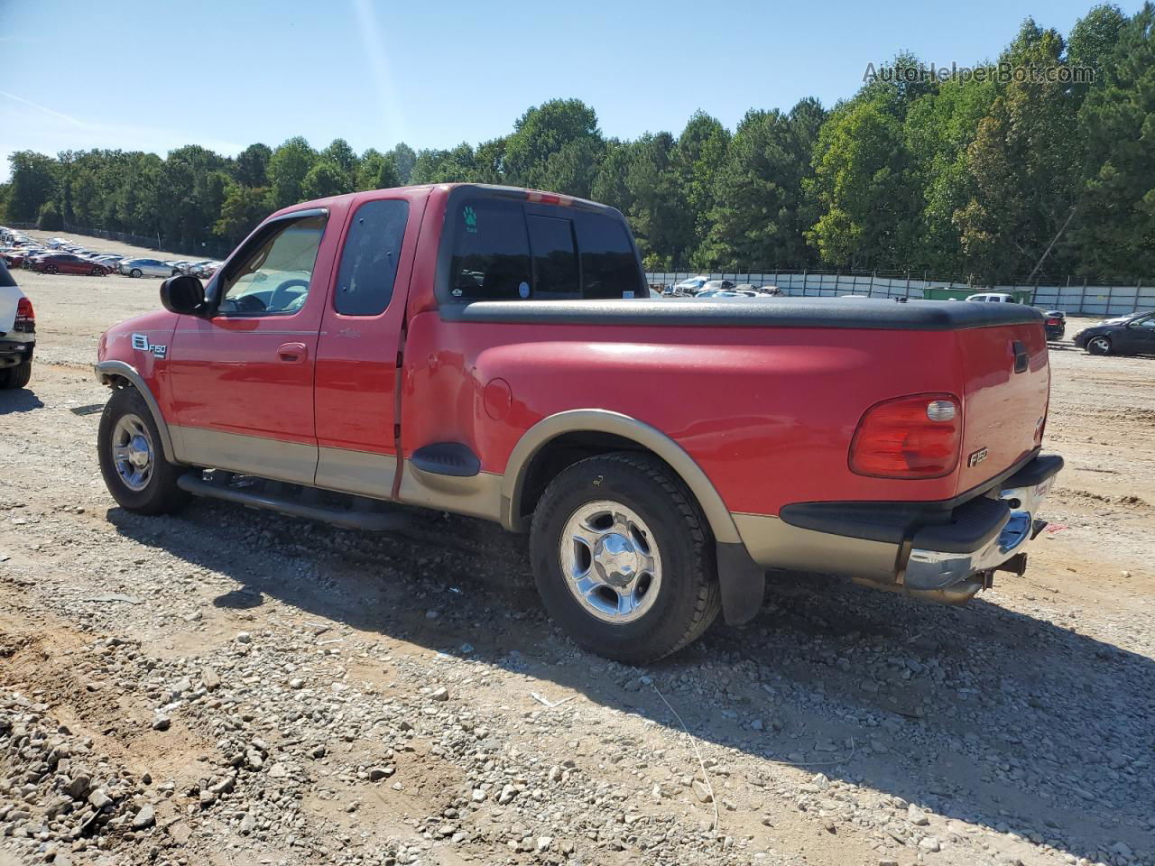 2001 Ford F150  Red vin: 1FTRX07L71KF39739