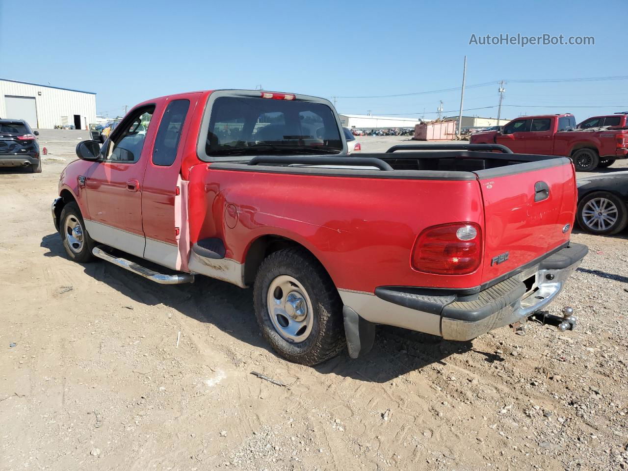 2003 Ford F150  Red vin: 1FTRX07W13KC48201