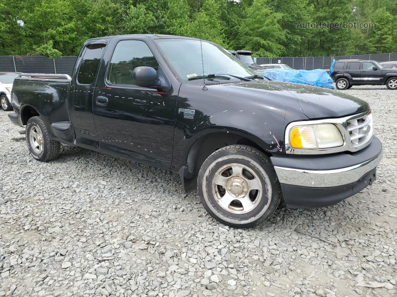 2003 Ford F150  Black vin: 1FTRX07W23KB62685