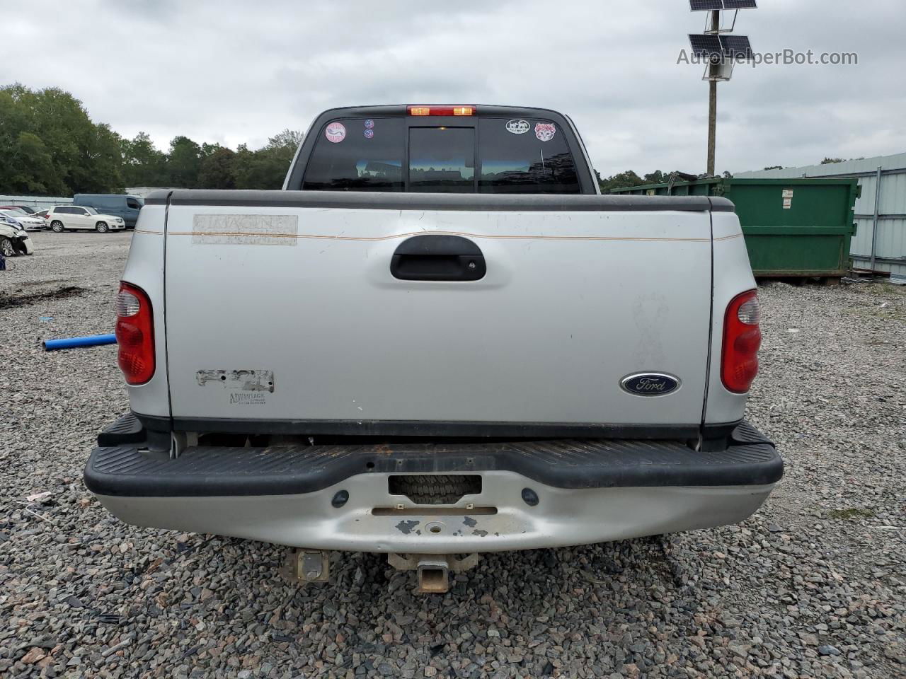 2003 Ford F150  Silver vin: 1FTRX07W23KD72400