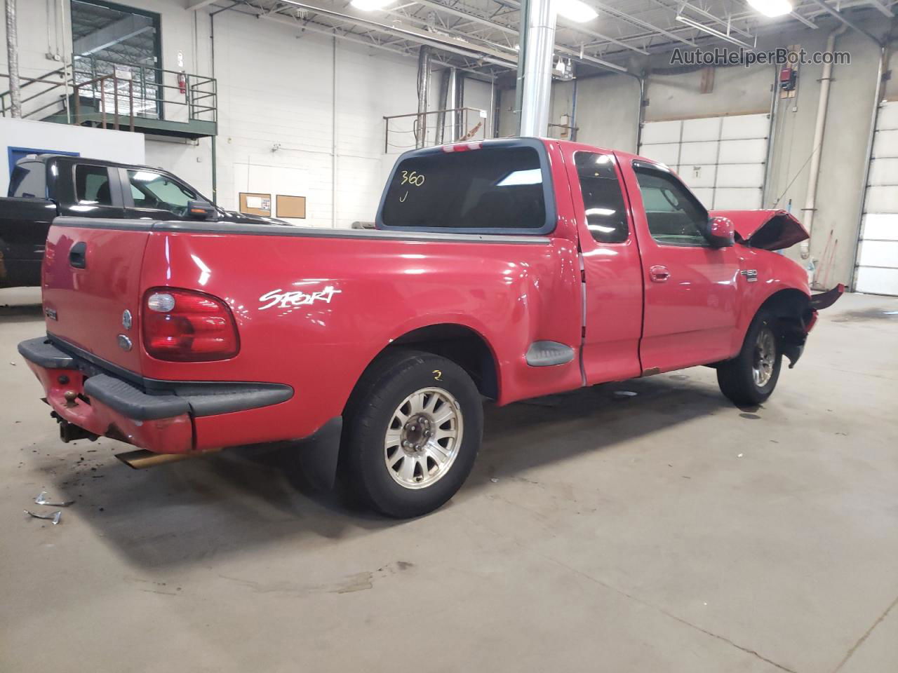 2003 Ford F150  Red vin: 1FTRX07W43KD82734