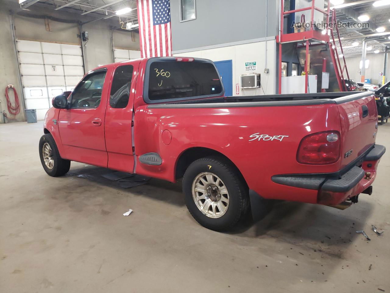 2003 Ford F150  Red vin: 1FTRX07W43KD82734