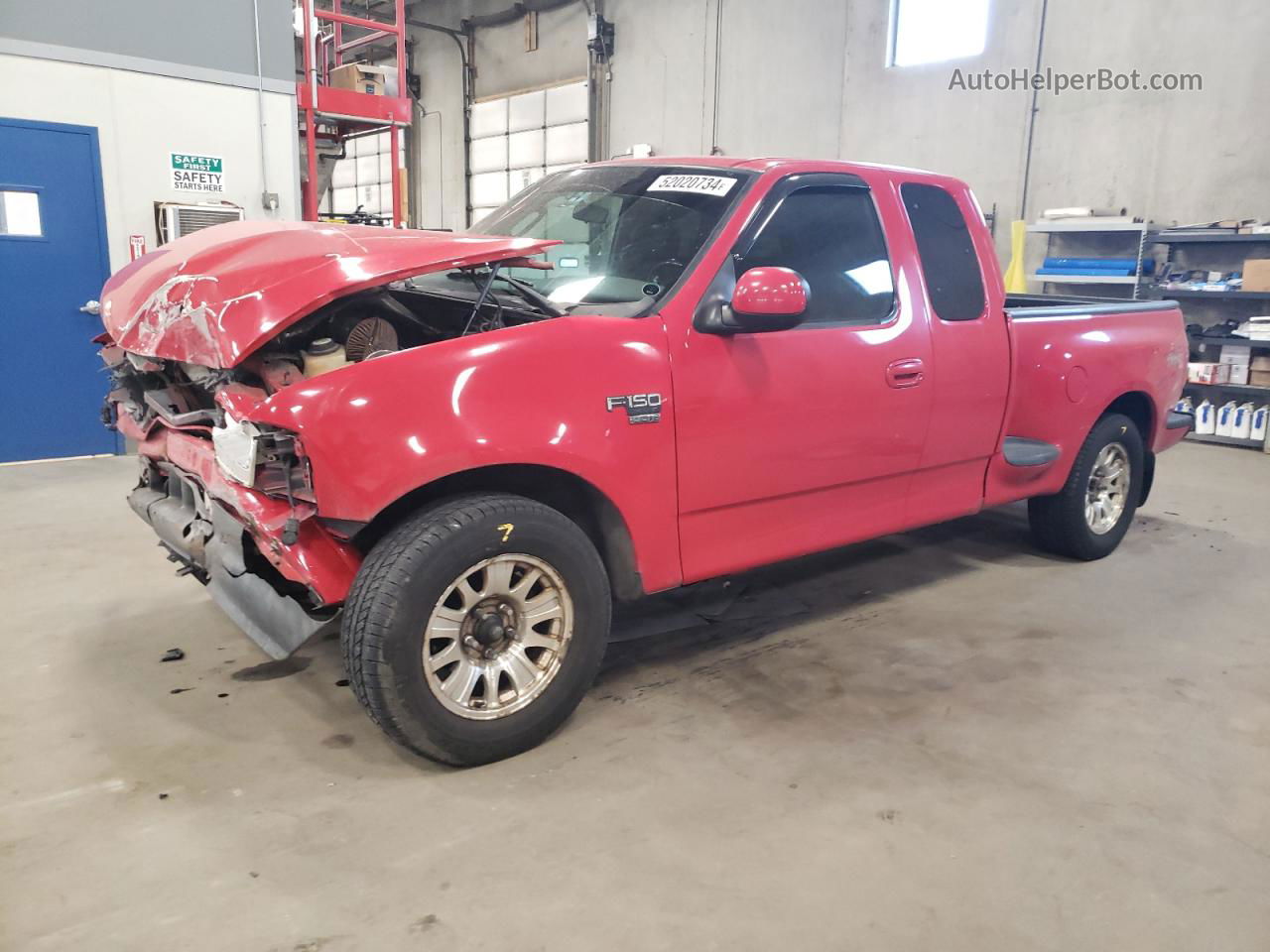 2003 Ford F150  Red vin: 1FTRX07W43KD82734