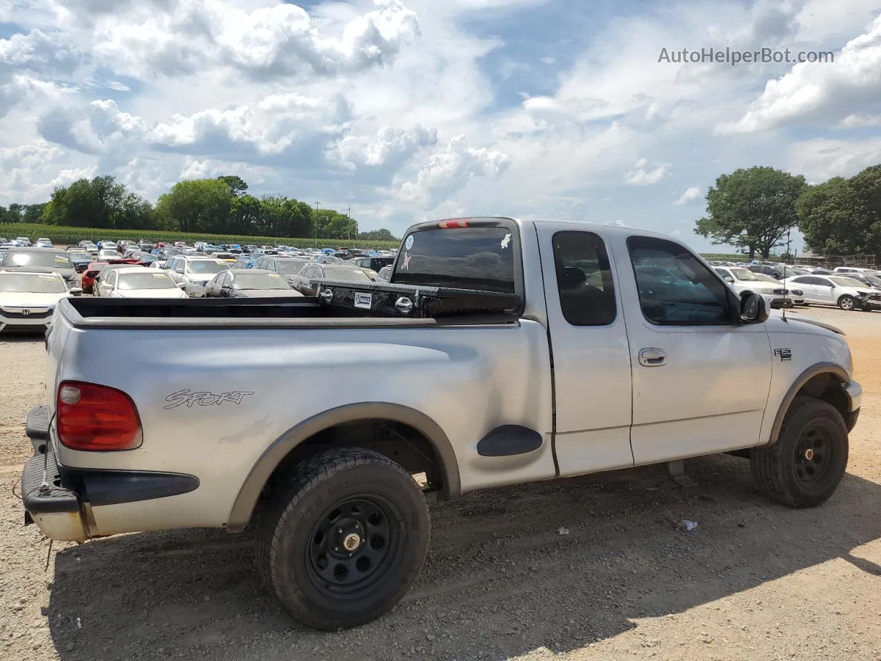 2003 Ford F150  Silver vin: 1FTRX07WX3KB58240