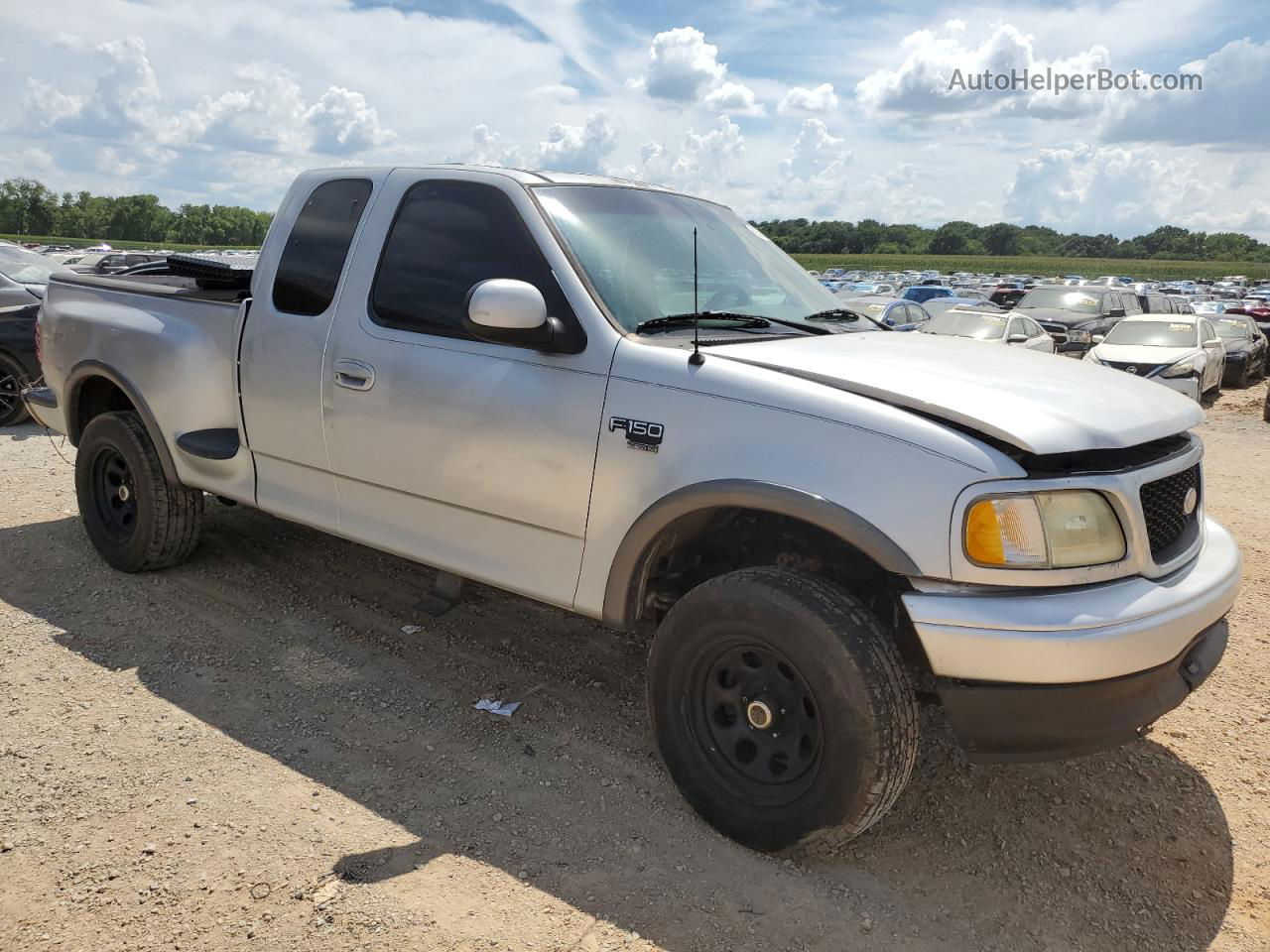 2003 Ford F150  Silver vin: 1FTRX07WX3KB58240