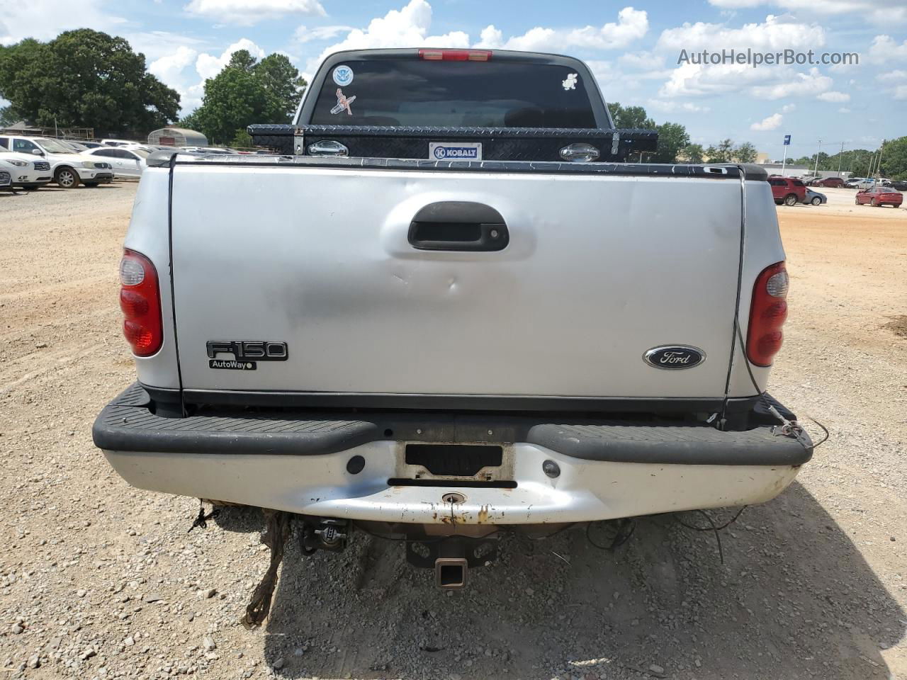 2003 Ford F150  Silver vin: 1FTRX07WX3KB58240