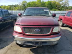 2003 Ford F150  Maroon vin: 1FTRX08L13KB92359