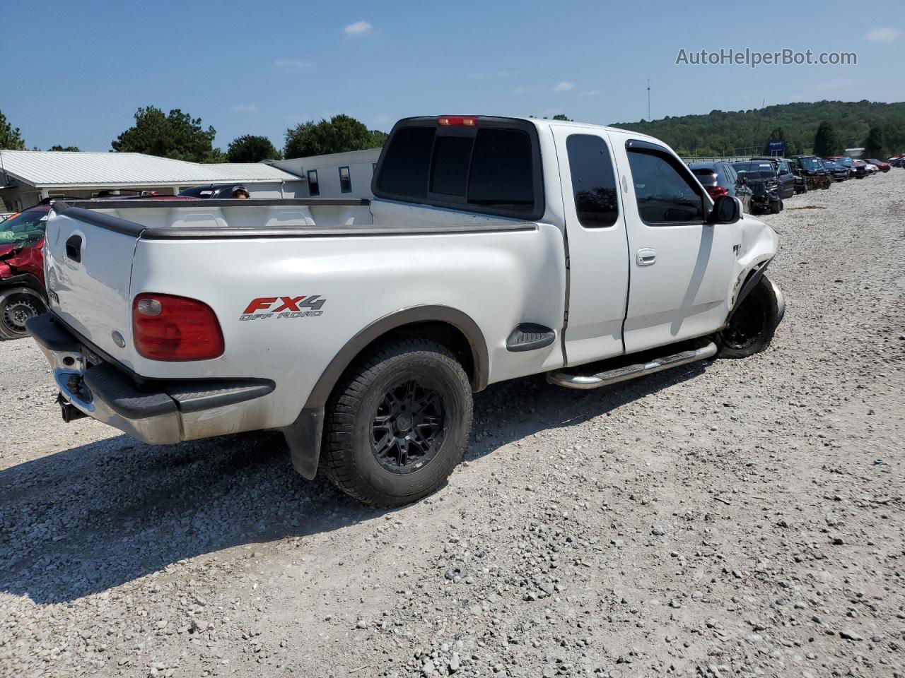 2003 Ford F150  White vin: 1FTRX08L53KB95443