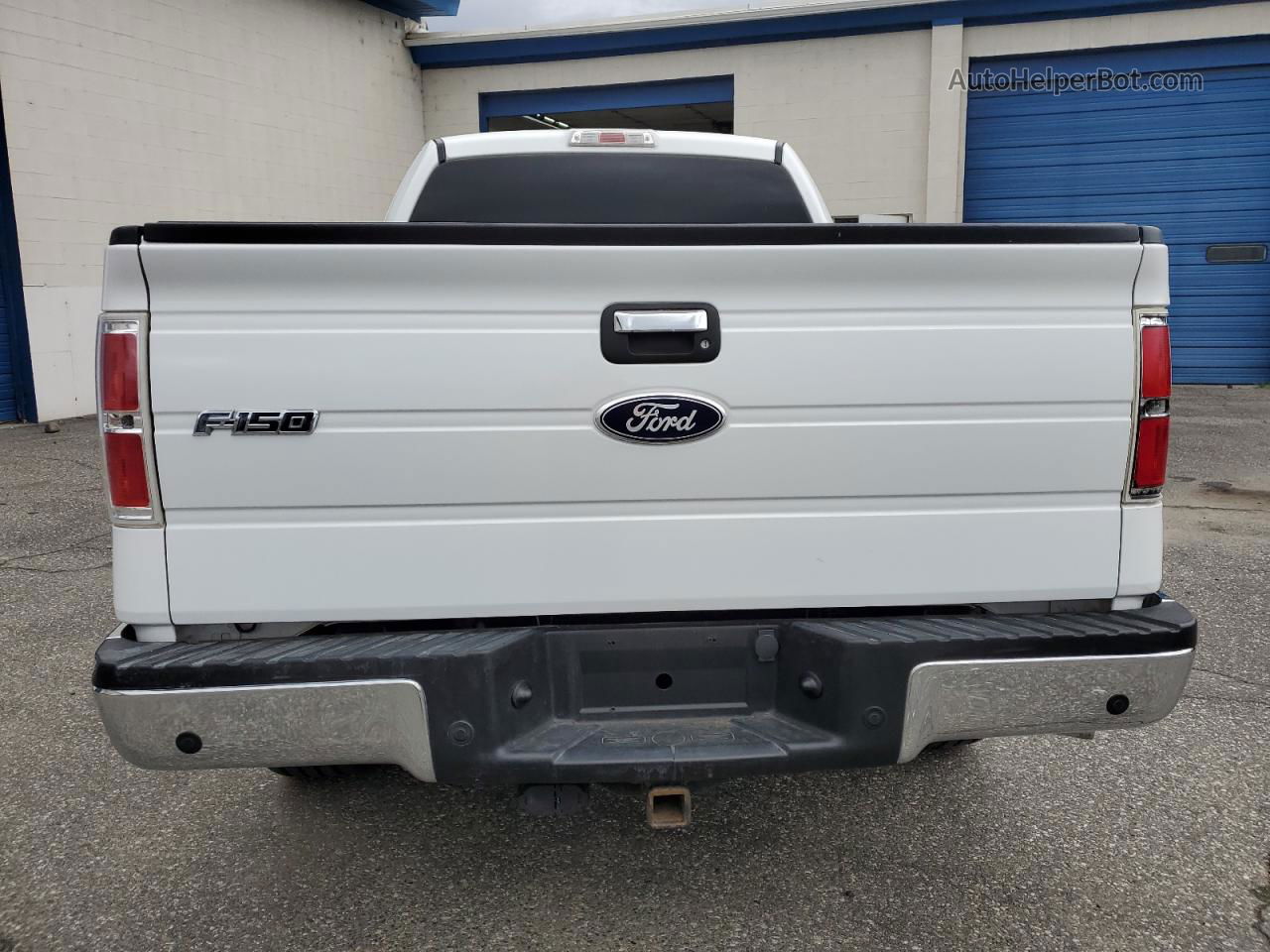 2009 Ford F150 Super Cab White vin: 1FTRX12V79KB32904