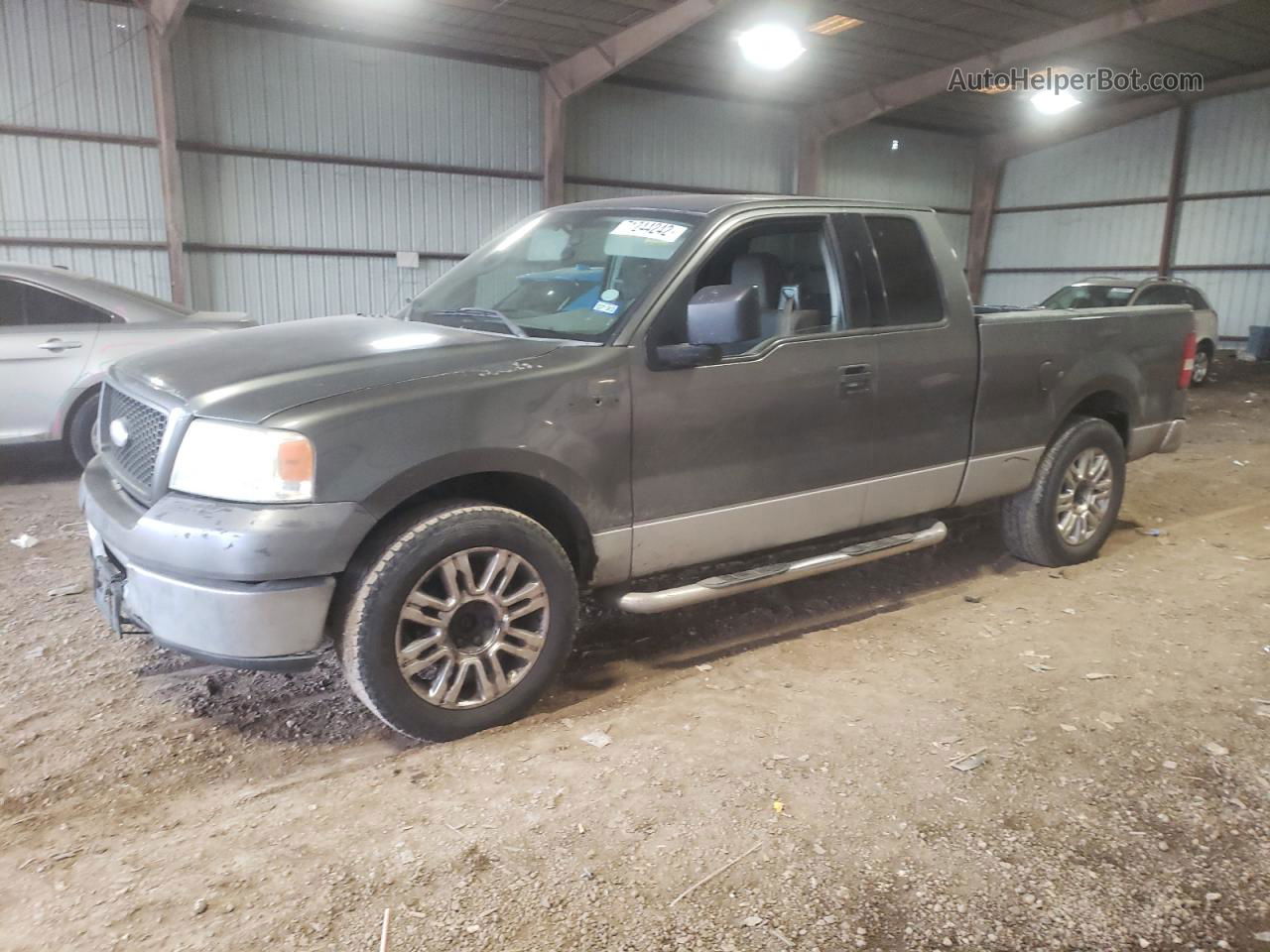 2005 Ford F150  Gray vin: 1FTRX12W05NB52882