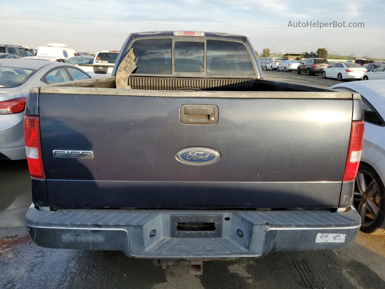 2004 Ford F150  Blue vin: 1FTRX12W14NA90536