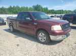 2004 Ford F150  Maroon vin: 1FTRX12W14NB02636