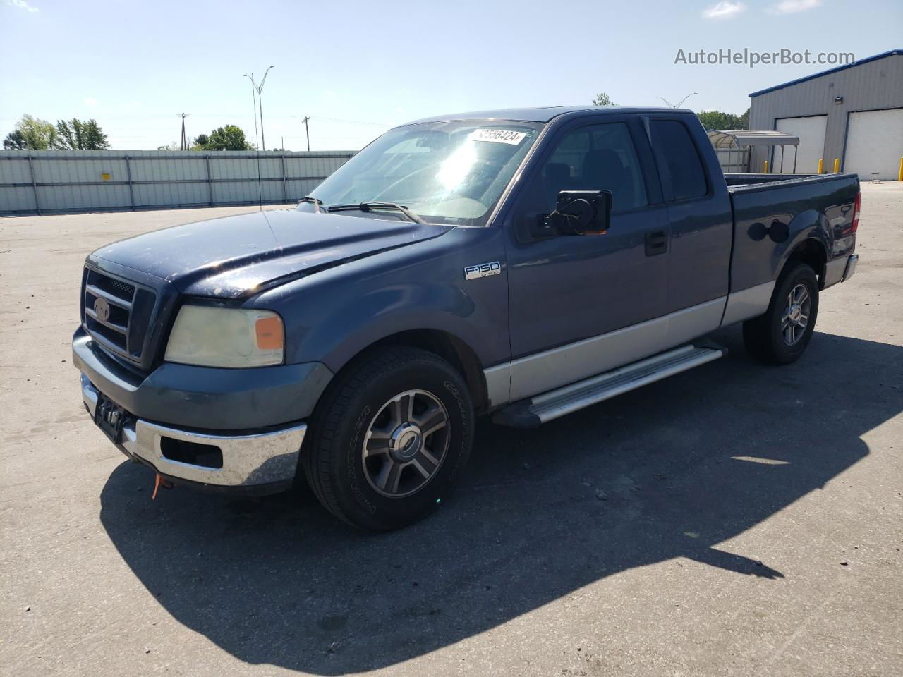 2005 Ford F150  Blue vin: 1FTRX12W15NB13203