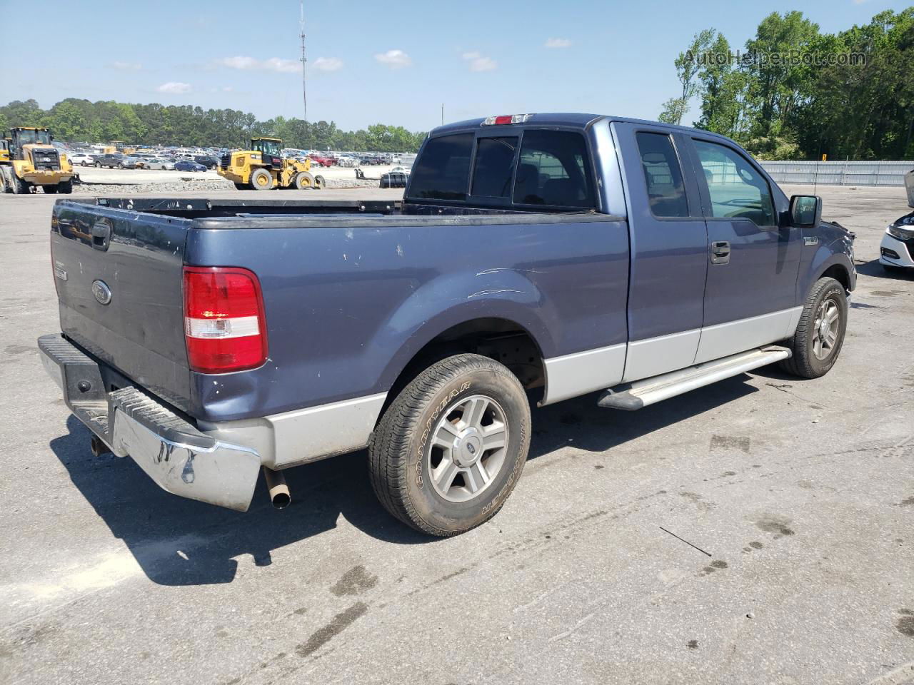 2005 Ford F150  Blue vin: 1FTRX12W15NB13203