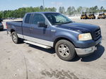 2005 Ford F150  Blue vin: 1FTRX12W15NB13203