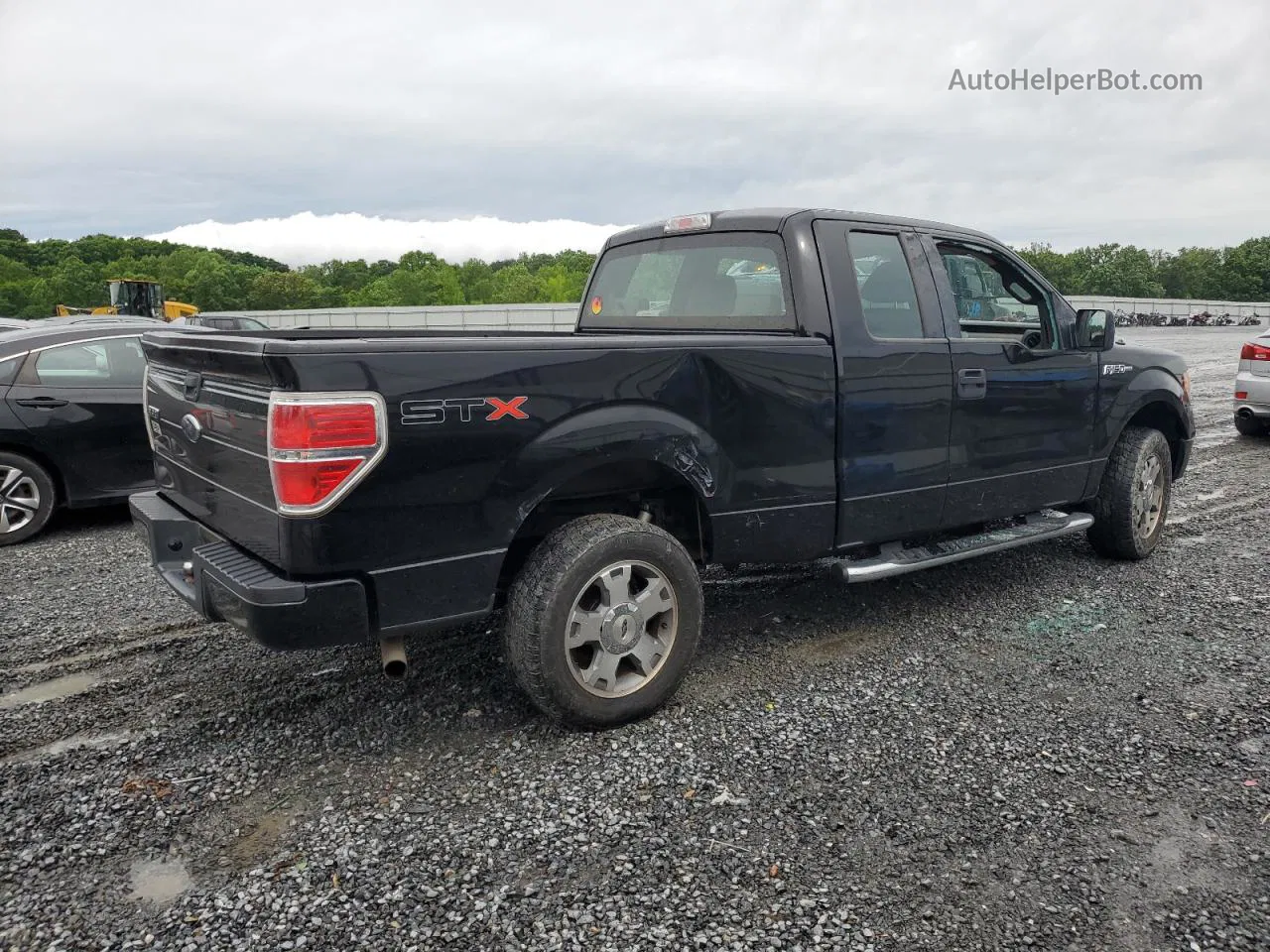 2009 Ford F150 Super Cab Черный vin: 1FTRX12W29FA82995