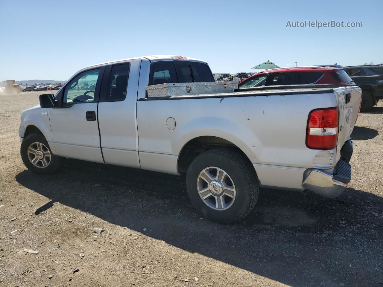 2005 Ford F150  Серебряный vin: 1FTRX12W35FB63093