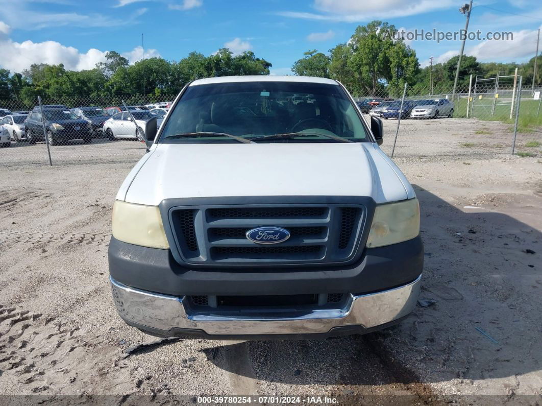 2005 Ford F-150 Stx/xl/xlt White vin: 1FTRX12W35NB44274